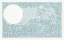 France 10 Francs Minerva - 26-10-1939 - Serial C.75255 - WPM. 84