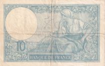 France 10 Francs Minerva - Serial  S.40877- 30-07-1927  - P73d