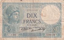 France 10 Francs Minerva - Serial  Série  U.64154 07-04-1932- P73d