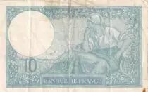 France 10 Francs Minerva - Serial  U.33075 - 17-01-1927 - P73d