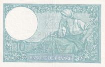 France 10 Francs Minerve - 07-11-1940 - Série G.78762
