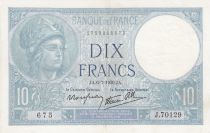 France 10 Francs Minerve - 1939