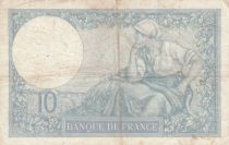 France 10 Francs Minerve 17-12-1936 - Serial L.67653