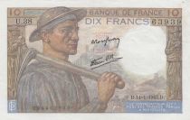 France 10 Francs Mineur - 14-01-1943 Série U.38