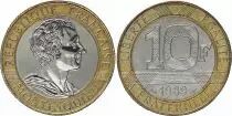 France 10 Francs Montesquieu - 1989 Essai Bi-metal