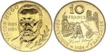 France 10 Francs Victor Hugo - 1985 - from official folder