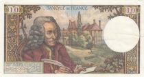 France 10 Francs Voltaire - 01-06-1972 - Serial O.786