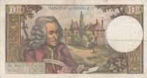 France 10 Francs Voltaire - 04-04-1963 Serial B.9 - F+