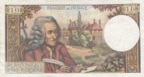 France 10 Francs Voltaire - 05-04-1973 Serial T.881