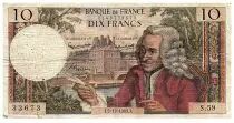 France 10 Francs Voltaire - 05.12.1963 - Serial S.59 - Fay.62.5