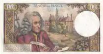 France 10 Francs Voltaire - 06-03-1969 - Serial C.475 - XF +