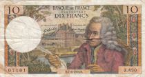 France 10 Francs Voltaire - 07-06-1973 Série Z.890