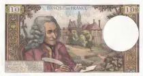 France 10 Francs Voltaire - 07-09-1972 Serial A.810 - AU