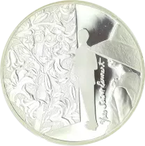 France 10 Francs Yves Saint Laurent - 2000 - Argent - Avec boite et certificat - Frappe BE