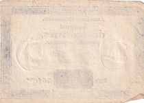 France 10 Livres Black - Watermark Fleur de Lys - (24-10-1792) - Sign. Taisaud - Serial 2610