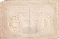 France 10 Livres Black - Watermark Fleur de Lys - (24-10-1792) - Sign. Taisaud - Serial 459