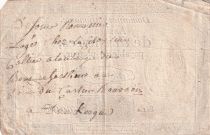 France 10 Livres Black - Watermark Fleur de Lys - (24-10-1792) - Sign. Taisaud - Serial 629