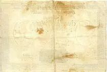 France 10 Livres Error note watermark Fleur de Lis inversed