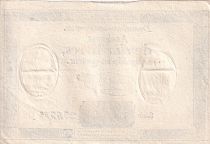 France 10 Livres Noir - Filigrane Fleur de Lys - (24-10-1792) - Sign. Taisaud - Série 2389 - L.161a