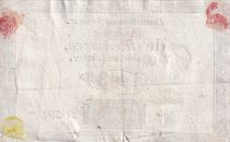 France 10 Livres Noir - Filigrane République - (24-10-1792) - Sign. Taisaud - Série 10596 - L.161b