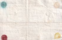 France 10 Livres Noir - Filigrane République - (24-10-1792) - Sign. Taisaud - Série 15419 - L.161b