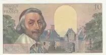 France 10 NF - Richelieu - 02-06-1960 - Série J.84 - Petit Numéro