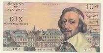 France 10 NF - Richelieu - 15-10-1959 - Serial Y.30
