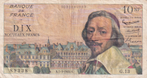 France 10 Nouveaux Francs Richelieu - 05-03-1959 - Série G.13 - Fay.57.01