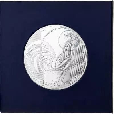 France 100 Euros Rooster 3rd Type - 2016 - Silver - Proof