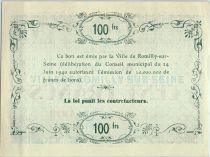 France 100 F , Romilly-sur-Seine Série A