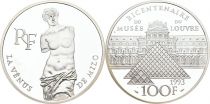 France 100 Francs  - Vénus by Milo - Silver - with certificat