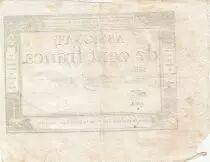 France 100 Francs - 18 Nivose An III - (07.01.1795) -  Sign. Masse - Série 3506