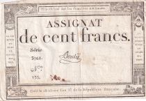 France 100 Francs - 18 Nivose An III - (07.01.1795) - Sign. Bouty - L.173