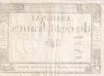 France 100 Francs - 18 Nivose An III - (07.01.1795) - Sign. De Caen - P.78