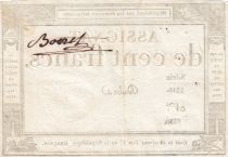 France 100 Francs - 18 Nivose An III - (07.01.1795) - Sign. Dubra - Serial 3316
