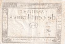 France 100 Francs - 18 Nivose An III - (07.01.1795) - Sign. Emery - Série 1611 - L.173