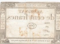 France 100 Francs - 18 Nivose An III - (07.01.1795) - Sign. Emery - Série 409