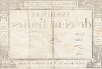 France 100 Francs - 18 Nivose An III - (07.01.1795) - Sign. Feze - Série 1692