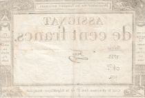 France 100 Francs - 18 Nivose An III - (07.01.1795) - Sign. Feze - Série 1733