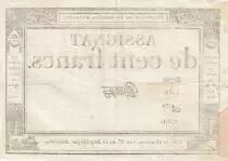 France 100 Francs - 18 Nivose An III - (07.01.1795) - Sign. Gautry - S&eacute;rie 3578