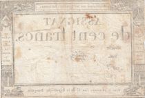 France 100 Francs - 18 Nivose An III - (07.01.1795) - Sign. Gibier - Série 946