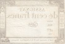 France 100 Francs - 18 Nivose An III - (07.01.1795) - Sign. Guyot - L.173 - Série 1696