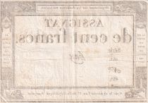 France 100 Francs - 18 Nivose An III - (07.01.1795) - Sign. Haze - Série 461 - L.173