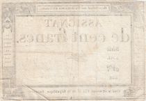 France 100 Francs - 18 Nivose An III - (07.01.1795) - Sign. Henry - Serial 5502