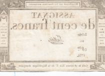 France 100 Francs - 18 Nivose An III - (07.01.1795) - Sign. Lassia - Série 84