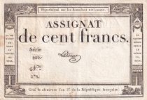 France 100 Francs - 18 Nivose An III - (07.01.1795) - Sign. Latour - Série 859 - L.173