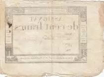 France 100 Francs - 18 Nivose An III - (07.01.1795) - Sign. Lenoir - Serial 84