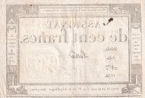 France 100 Francs - 18 Nivose An III - (07.01.1795) - Sign. Lenoir - Série 640 - L.173