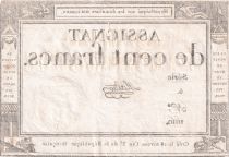 France 100 Francs - 18 Nivose An III - (07.01.1795) - Sign. Malter - Série 6 - L.173