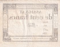 France 100 Francs - 18 Nivose An III - (07.01.1795) - Sign. Massé - Serial 1188 - P.78